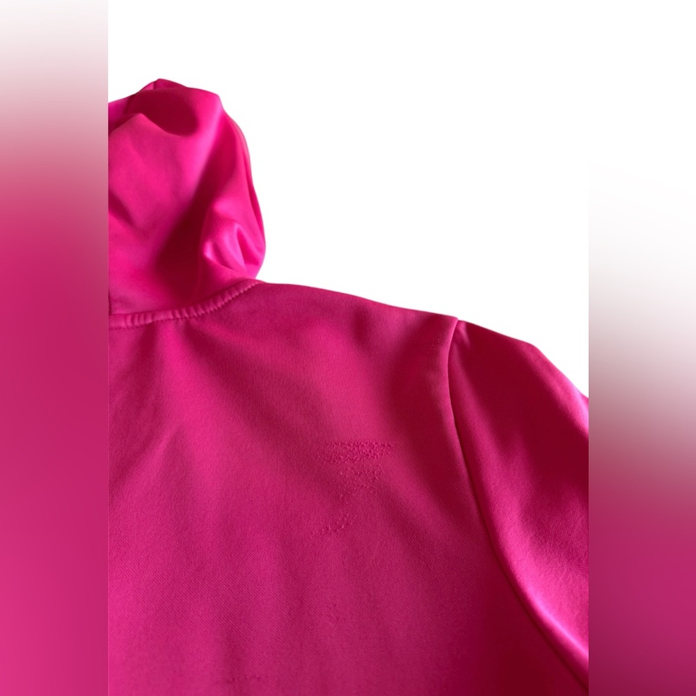 🛍️SALE🛍️ Reebok Women's Workout Ready Full-Zip Hoodie (Fuchsia | Neon Pink) - Picture 11 of 12
